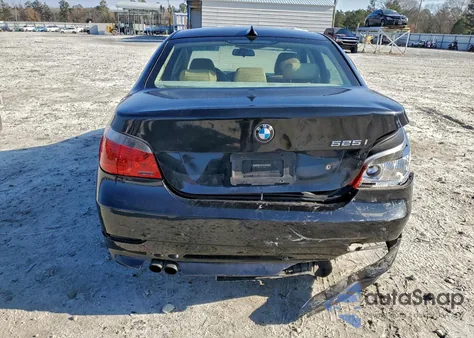 2004 BMW 525 I z USA, uszkodzony, nr VIN WBANA53514B850217